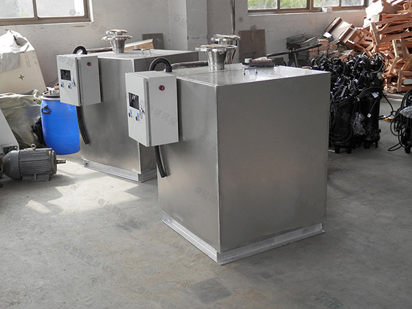 餐厨双泵洗污水提升处理器安装尺寸